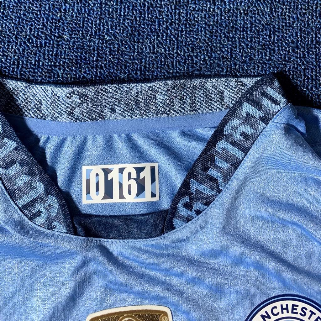 De Bruyne SIGNED - Manchester City 24/25 Home Jersey/Shirt - PRINTED AUTOGRAPH