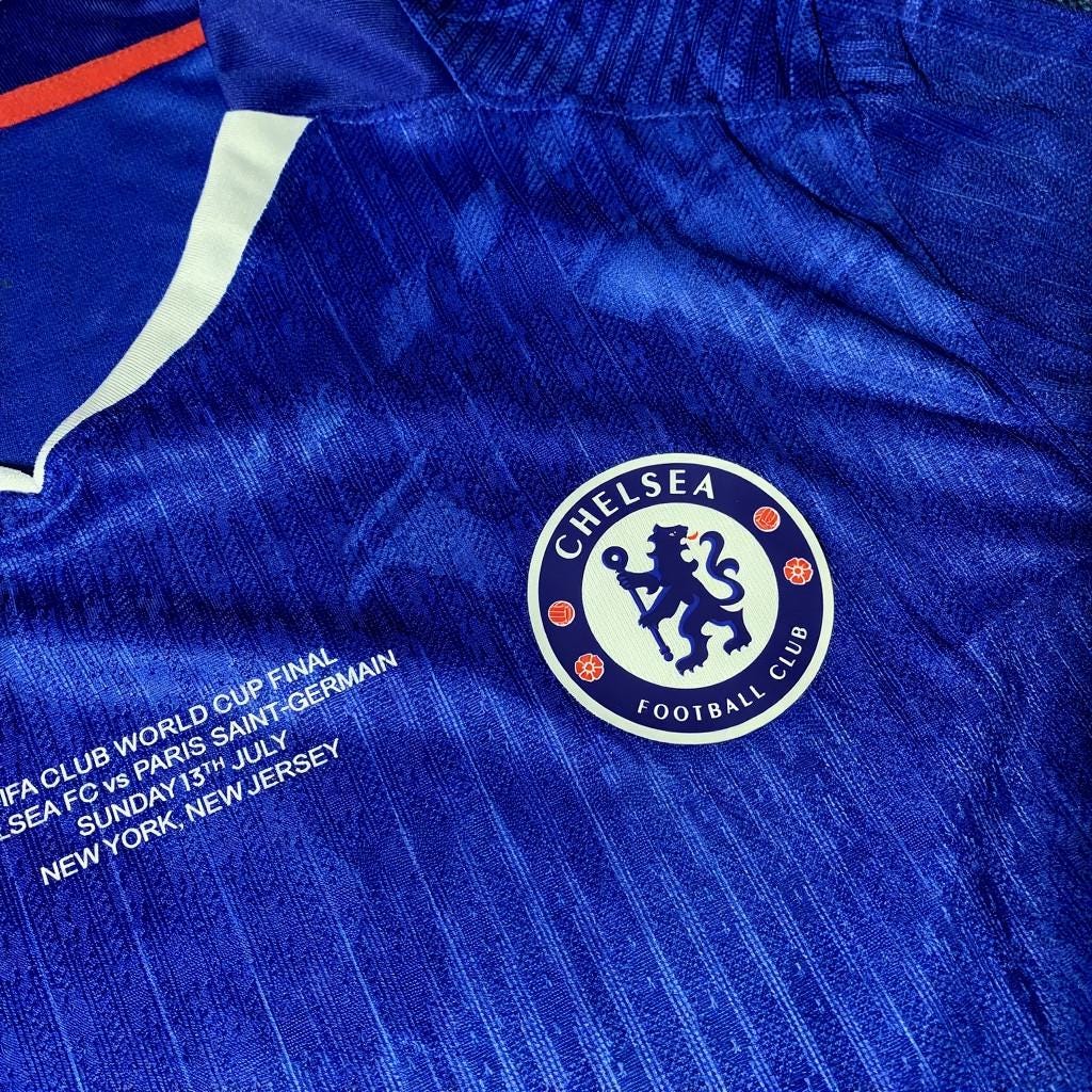 Cole Palmer Signed - Chelsea 2025 C* World Cup Jersey/Shirt - Printed Autograph