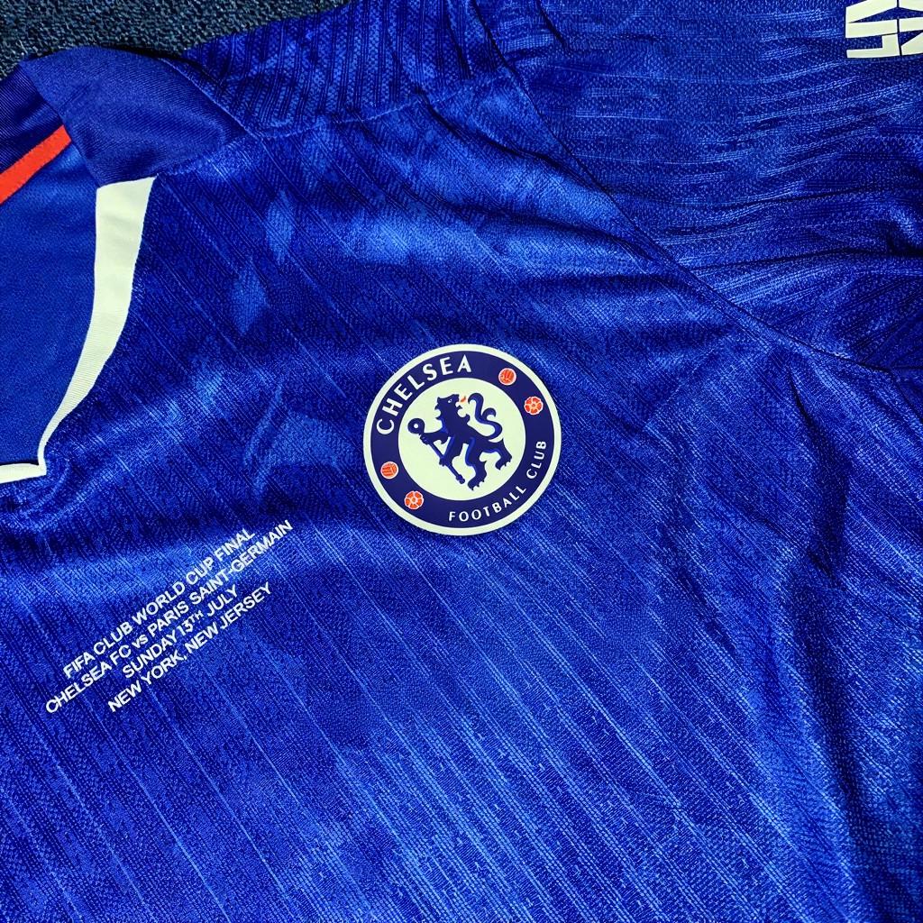 Cole Palmer Signed - Chelsea 2025 C* World Cup Jersey/Shirt - Printed Autograph