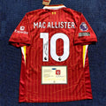 ALEXIS MAC ALLISTER | LIVERPOOL 24/25 HOME DISPLAY JERSEY | PRINTED SIGNATURE