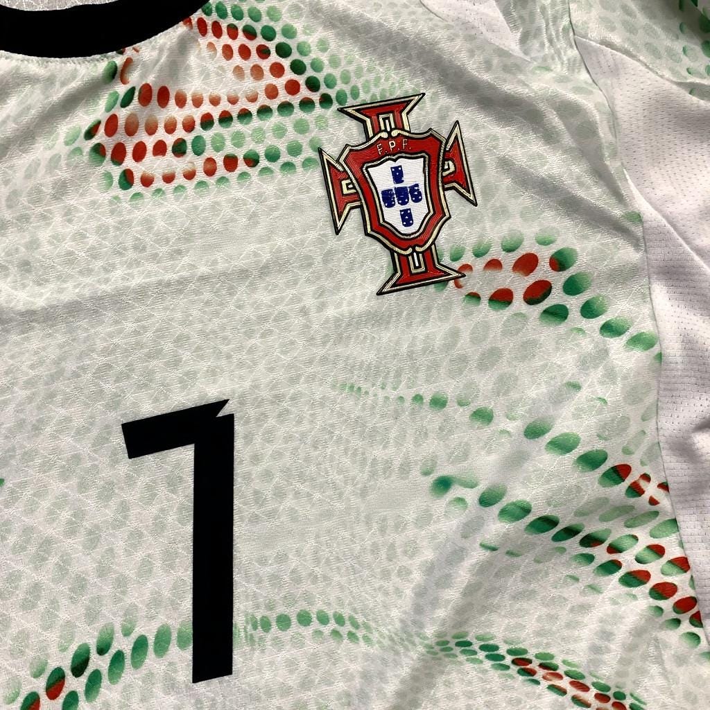 C. Ronaldo Signed - Portugal 25/26 Wc Qual Away Jersey/Shirt - Printed Autograph