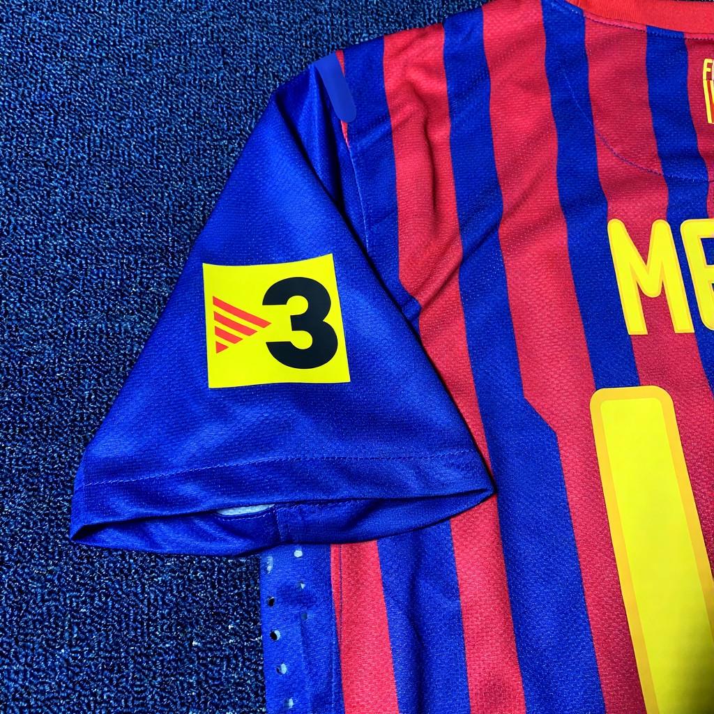 Lionel Messi SIGNED - Barcelona 11/12 Home Jersey/Shirt - PRINTED AUTOGRAPH