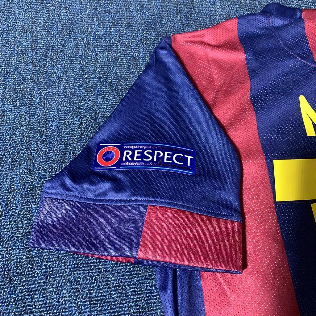 Lionel Messi SIGNED - Barcelona 14/15 Home Jersey/Shirt - PRINTED AUTOGRAPH