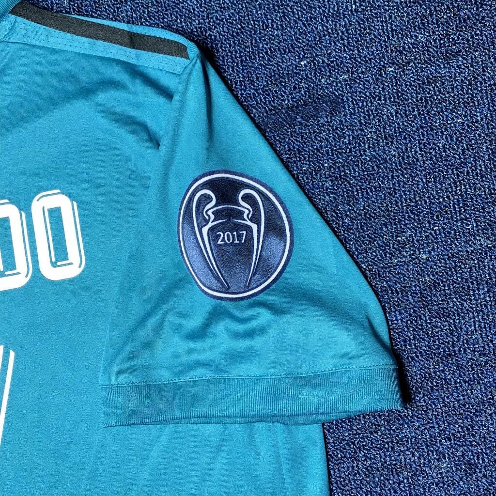 C. Ronaldo Signed - Real Madrid 17/18 Away Jersey/Shirt - Printed Autograph