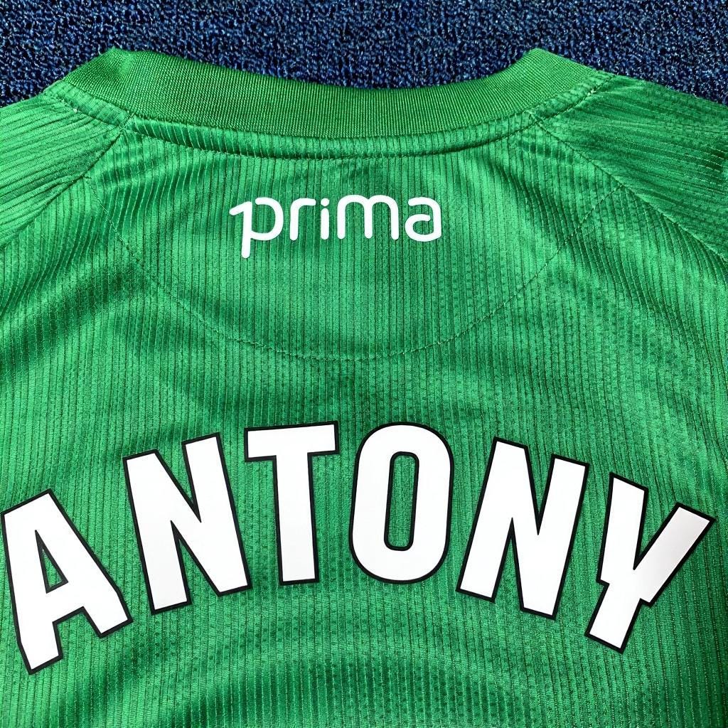 Antony SIGNED - Real Betis 25/26 Home Jersey/Shirt - PRINTED AUTOGRAPH