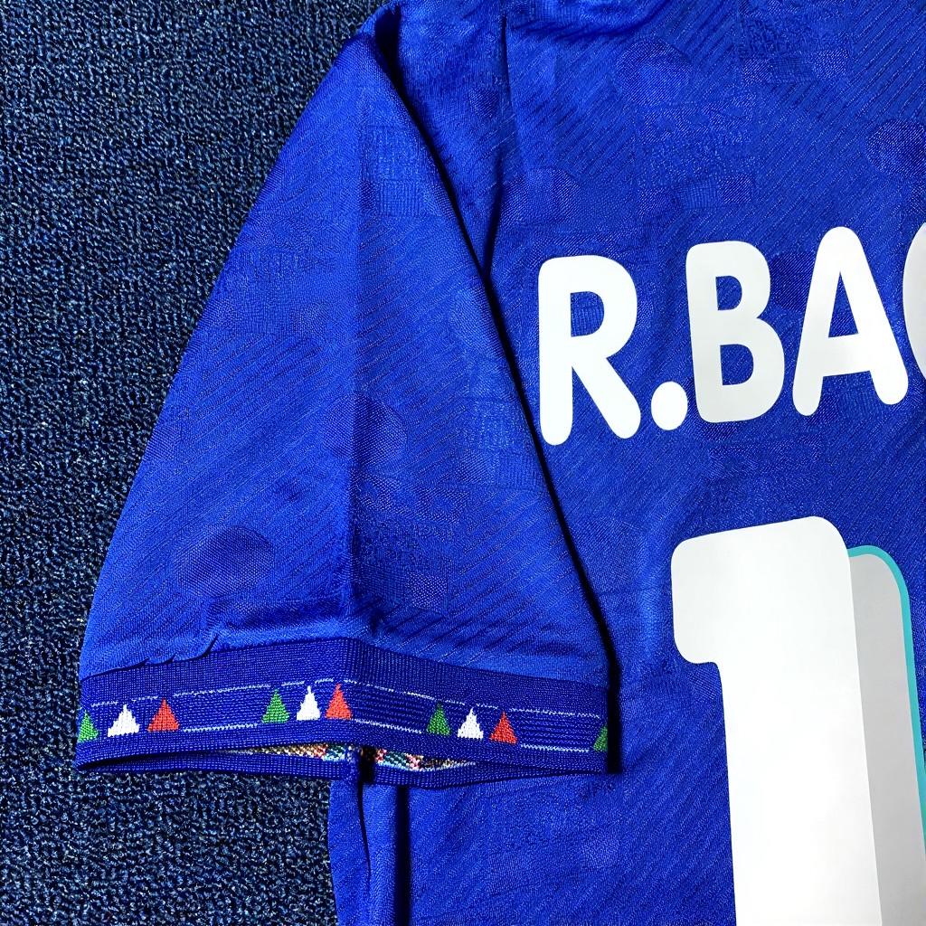 Roberto Baggio SIGNED - Italy 1994 Home Jersey/Shirt - PRINTED AUTOGRAPH
