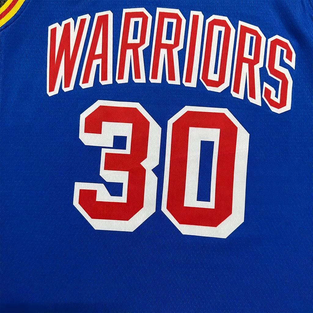 S. Curry SIGNED - Gs. Warriors 21/22 Classic Ed. Jersey/Shirt - PRINTED AUTOGRAPH