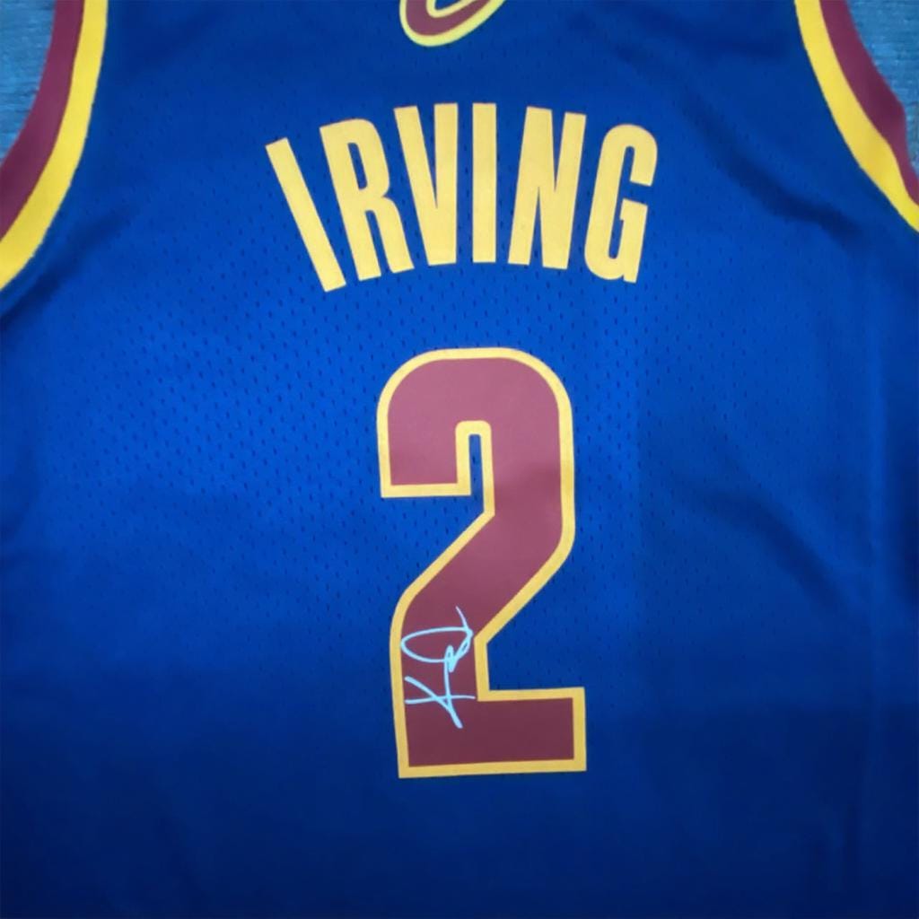 Kyrie Irving SIGNED - Cle. Cavaliers 11/12 Home Jersey/Shirt - PRINTED AUTOGRAPH