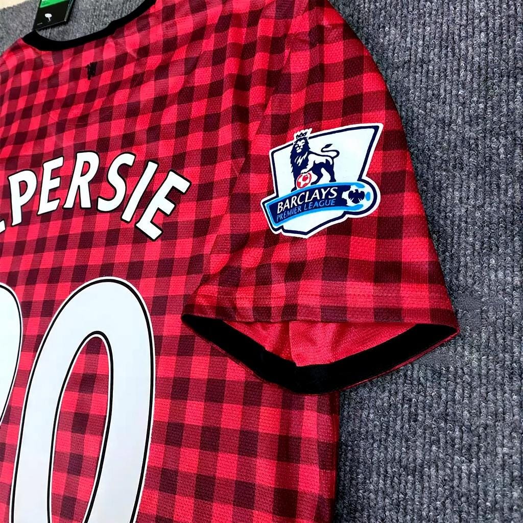 Rv. Persie SIGNED - Manchester Un. 12/13 Home Jersey/Shirt - PRINTED AUTOGRAPH