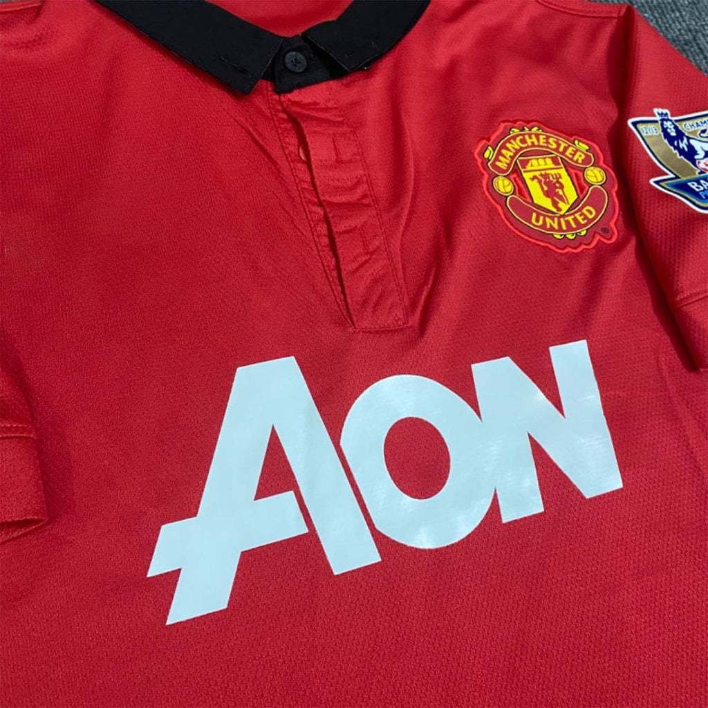 Ryan Giggs SIGNED - Manchester United 13/14 Home Jersey/Shirt - PRINTED AUTOGRAPH