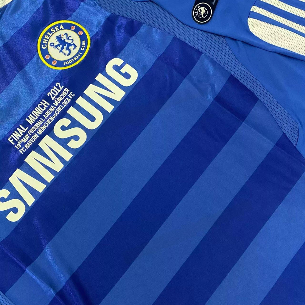 Didier Drogba SIGNED - Chelsea 11/12 Home Jersey/Shirt - PRINTED AUTOGRAPH