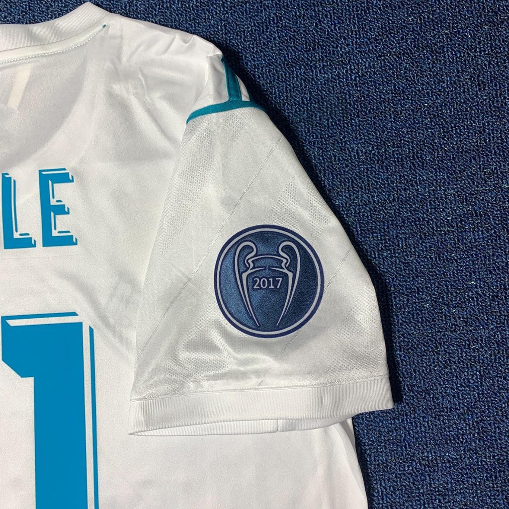 Gareth Bale SIGNED - Real Madrid 17/18 Home Jersey/Shirt - PRINTED AUTOGRAPH