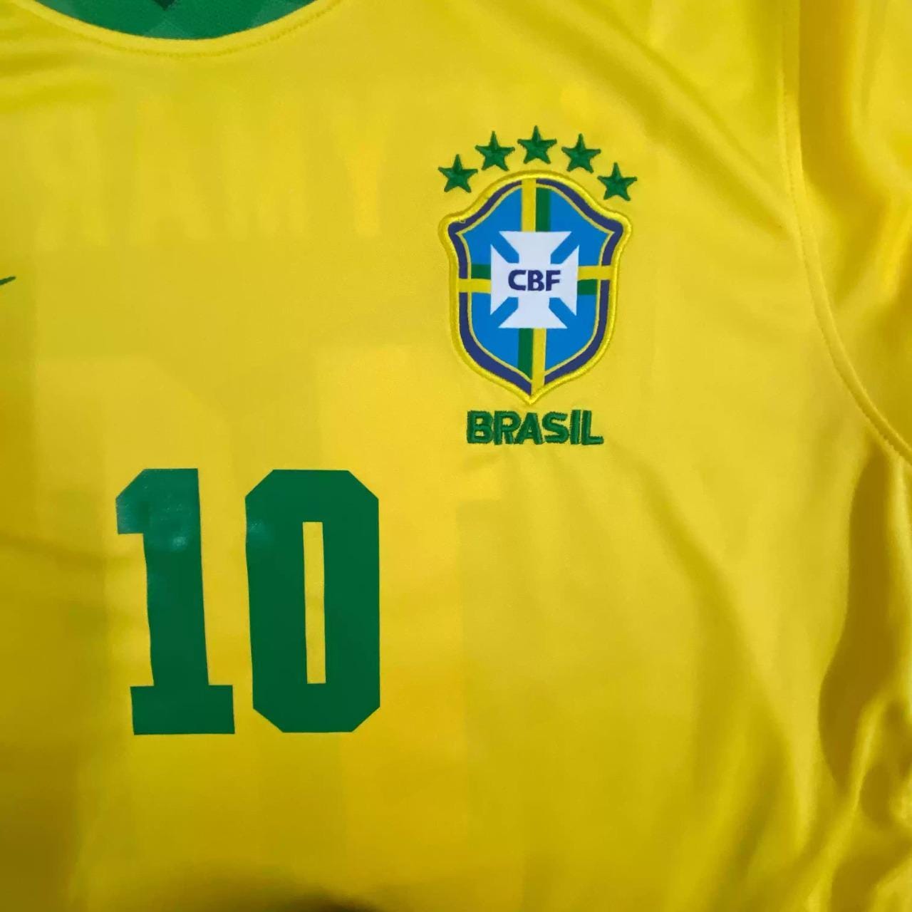 Neymar Jr SIGNED - Brazil 2021 Home Jersey/Shirt - PRINTED AUTOGRAPH