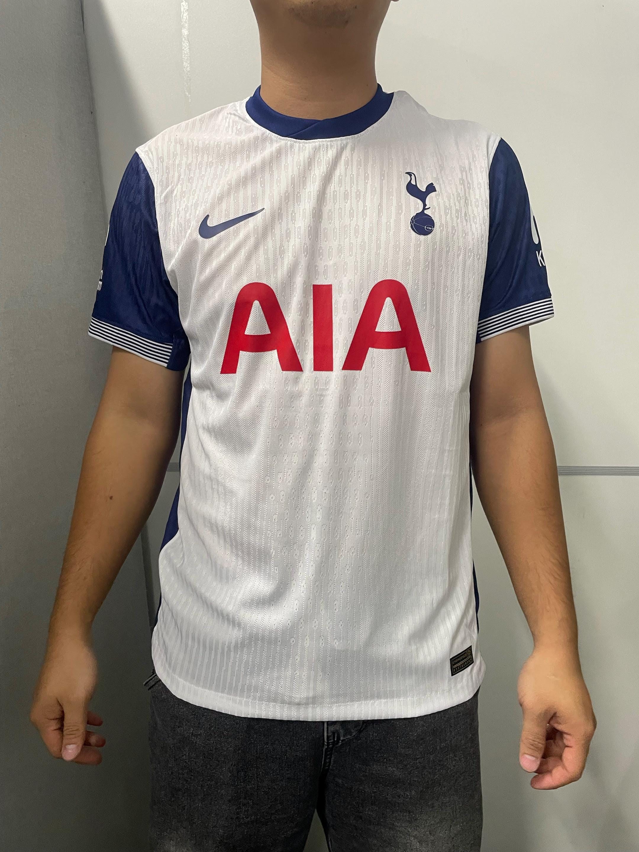 Heung-Min Son Signed - Tottenham H. 24/25 Home Jersey/Shirt - Printed Autograph