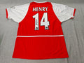 THIERRY HENRY | ARSENAL 02/03 HOME DISPLAY JERSEY | PRINTED SIGNATURE