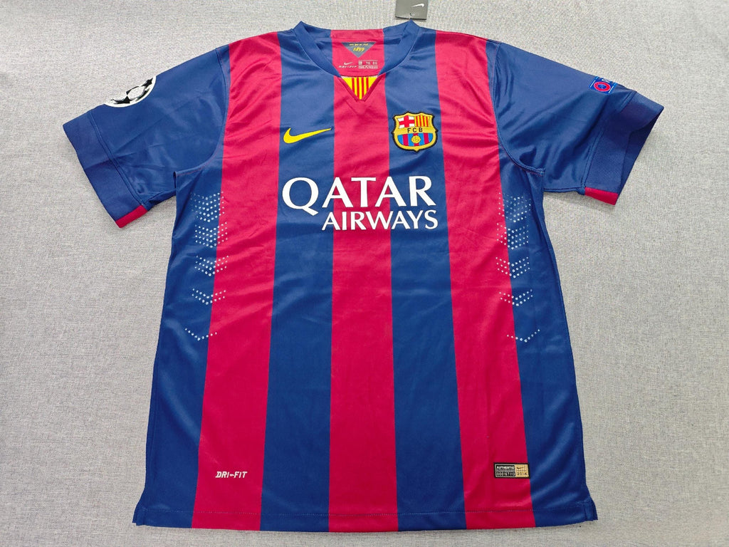 Lionel Messi SIGNED - Barcelona 14/15 Home Jersey/Shirt - PRINTED AUTOGRAPH