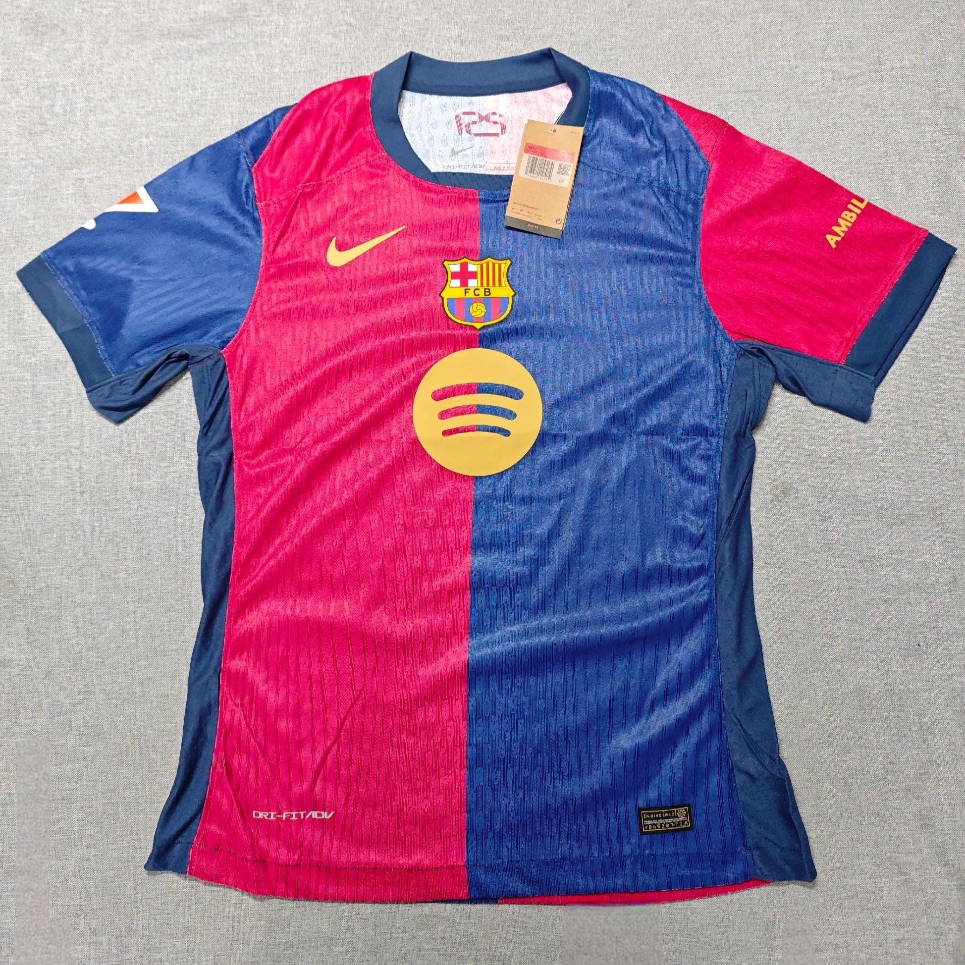 Pedri SIGNED - Barcelona 24/25 Home Jersey/Shirt - PRINTED AUTOGRAPH