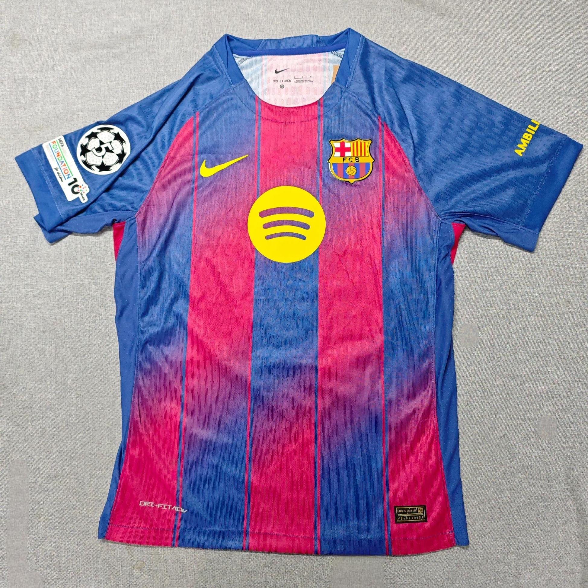 Lamine Yamal SIGNED - Barcelona 25/26 Home Jersey/Shirt - PRINTED AUTOGRAPH