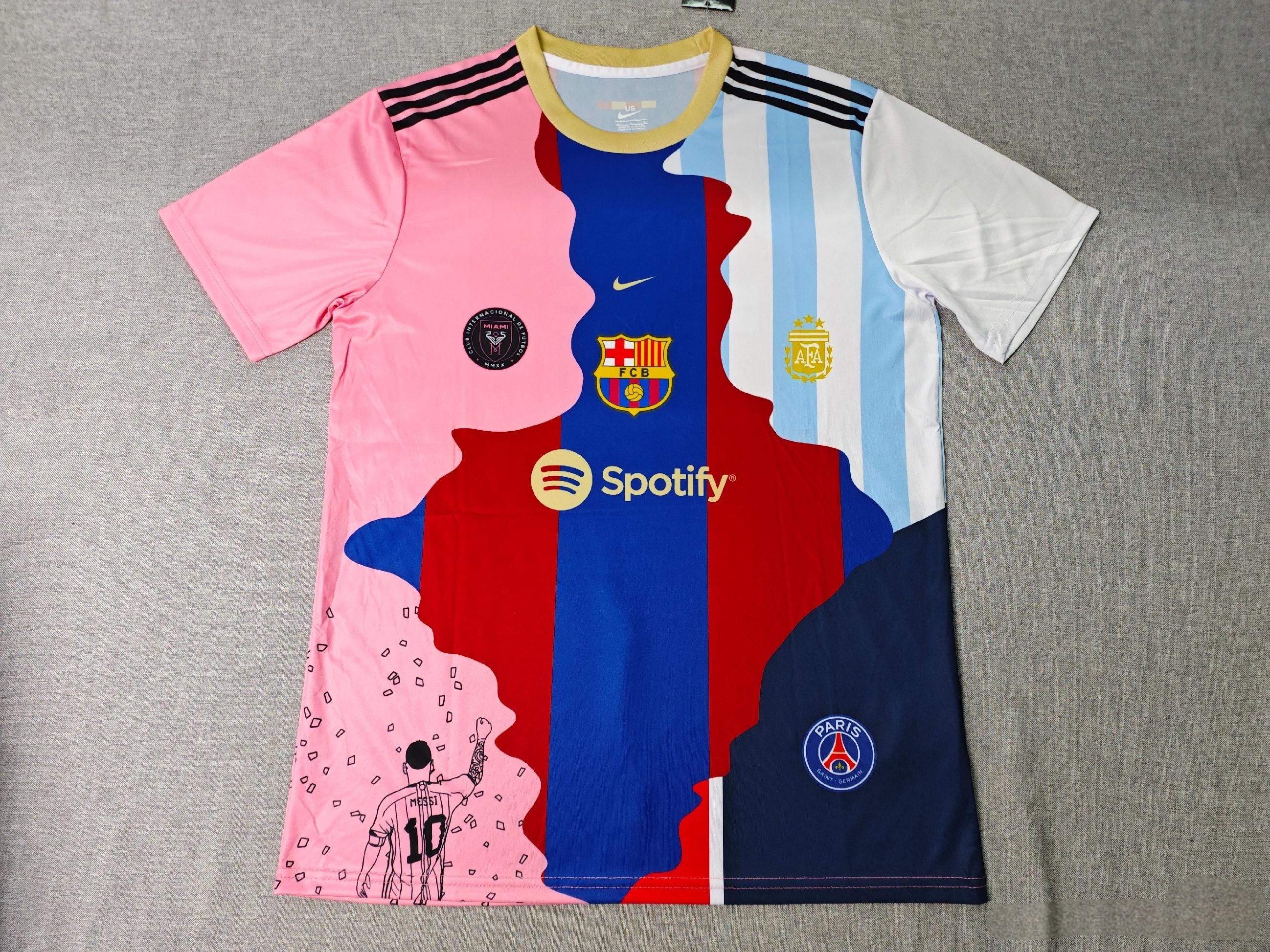 Lionel Messi SIGNED - Career Journey 2025 Home Jersey/Shirt - PRINTED AUTOGRAPH