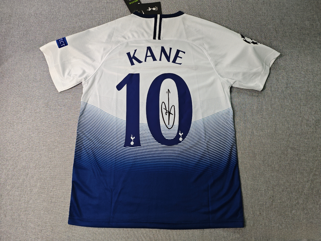 HARRY KANE | TOTTENHAM H. 18/19 HOME DISPLAY JERSEY | PRINTED SIGNATURE